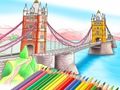 Leikur Litabók: London Bridge  á netinu