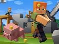 Leikur Minecraft faldir gylltir blokkir  á netinu