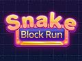 Leikur Snake blokk keyrsla á netinu