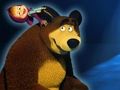 Leikur Masha og Bear Hidden Stars  á netinu