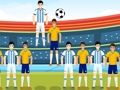 Leikur Brasilía Argentína  á netinu