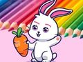 Leikur Litabók: Rabbit Pull Up Carrot  á netinu