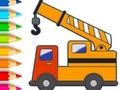 Leikur Litabók: Crane  á netinu