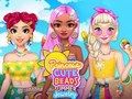 Leikur Princess Cute Beads Sumarskartgripir  á netinu