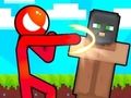 Leikur Stickman vs Villager: Save the Girl á netinu