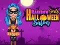 Leikur Rainbow Girls Halloween Salon  á netinu