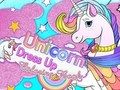 Leikur Unicorn Dress Up litabók  á netinu