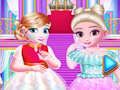Leikur Little Girls School vs Princess Style á netinu