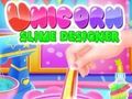 Leikur Unicorn Slime hönnuður  á netinu