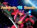 Leikur Autobots vs Beasts á netinu