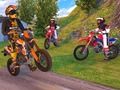 Leikur Motocross aksturshermir  á netinu