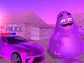 Leikur Grimace vs lögreglu ofurbíll á netinu