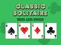 Leikur Klassískur Solitaire: Tími og stig  á netinu