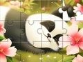 Leikur Jigsaw Puzzle: Sleeping Panda á netinu