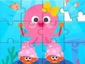 Leikur Jigsaw Puzzle: Sætur kolkrabbi  á netinu
