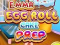 Leikur Emma eggjarúlluterta undirbúningur  á netinu