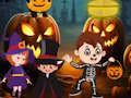 Leikur Hjálpaðu Halloween börnunum  á netinu