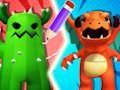Leikur Monster Battle: Teikning  á netinu
