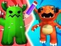 Leikur Battle Of Monster: Teikning  á netinu