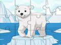 Leikur Jigsaw Puzzle: Ísbjörn  á netinu