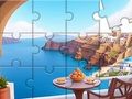 Leikur Jigsaw þraut: Santorini á netinu