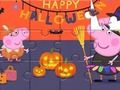 Leikur Jigsaw þraut: Peppa Halloween á netinu