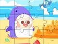 Leikur Jigsaw þraut: fyndin strönd á netinu