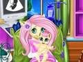 Leikur Pony Fluttershy Baby fæðing á netinu