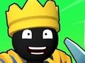 Leikur Stickman Miners Wars á netinu