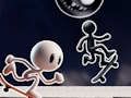 Leikur Svartur og hvítur Stickman  á netinu