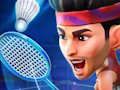 Leikur Badminton Árekstur 3D á netinu