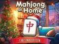 Leikur Mahjong heima jólaútgáfa  á netinu