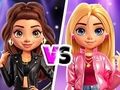Leikur Svartur vs bleikur stíll Lovie Chic  á netinu