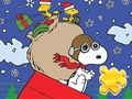 Leikur Jigsaw þraut: Snoopy jól afhenda á netinu