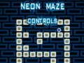 Leikur Neon Maze Control á netinu