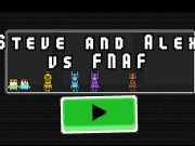 Leikur Steve og Alex gegn Fnaf  á netinu