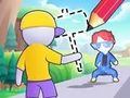 Leikur Teiknaðu vopn einvígi á netinu