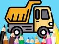 Leikur Litabók: Dump-Truck  á netinu