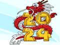 Leikur Dragon Year Jigsaw á netinu