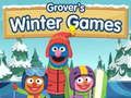 Leikur Sesame Street: Grover's Winter leikur  á netinu
