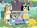 Leikur Jigsaw Puzzle: Bluey Family á netinu