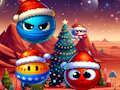 Leikur Christmas Rush: Red and Friend Balls  á netinu