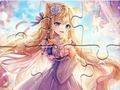 Leikur Jigsaw Puzzle: Cat-Girl á netinu