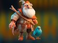 Leikur Duttlungafullur Dwarf Man Escape  á netinu