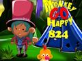 Leikur Monkey Go Happy Stage 824 á netinu