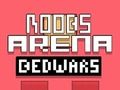 Leikur Noobs Arena Bedwars á netinu