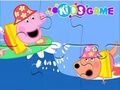 Leikur Jigsaw þraut: Peppa Pig Sea Sailing á netinu