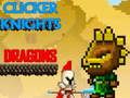 Leikur Clicker Knights vs drekar  á netinu