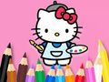 Leikur Litabók: Hello Kitty Painting  á netinu