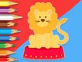 Leikur Litabók: Circus-Lion  á netinu